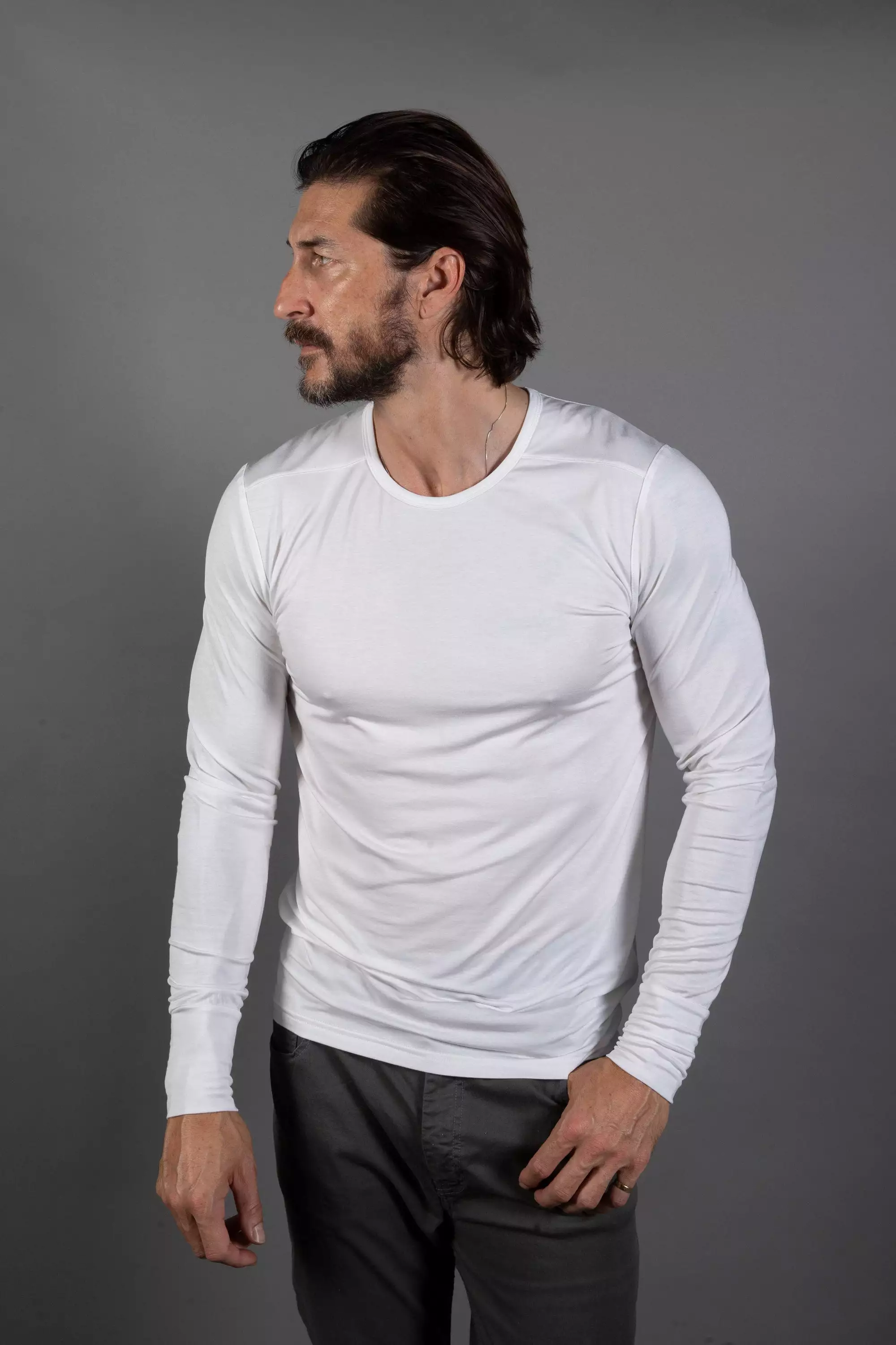 Men's Dylan Modal Long Sleeve Tee