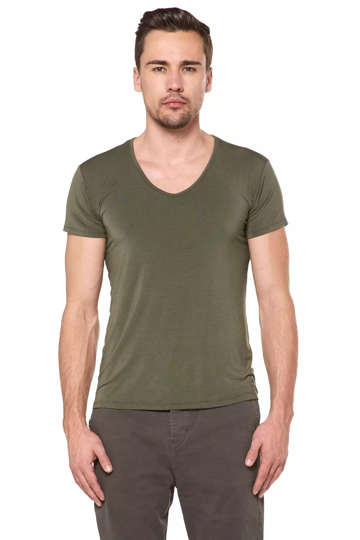 Men's Modal V-Neck Tee