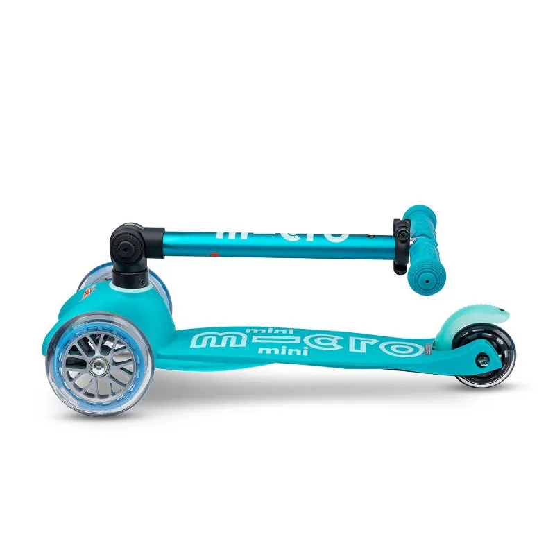 Mini Micro Deluxe Foldable Scooter - Aqua