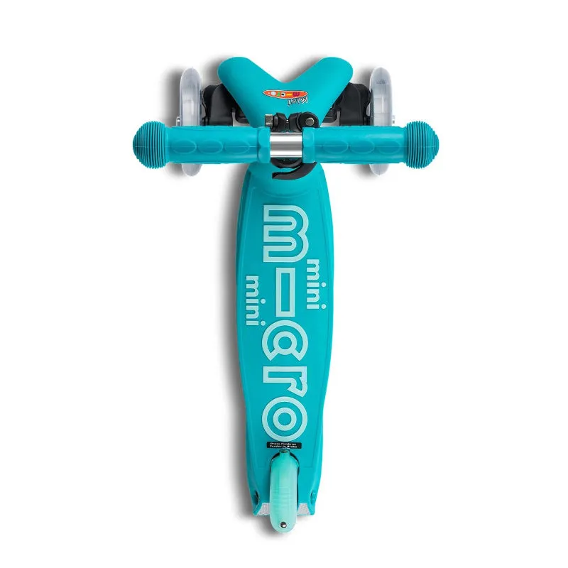 Mini Micro Deluxe Foldable Scooter - Aqua