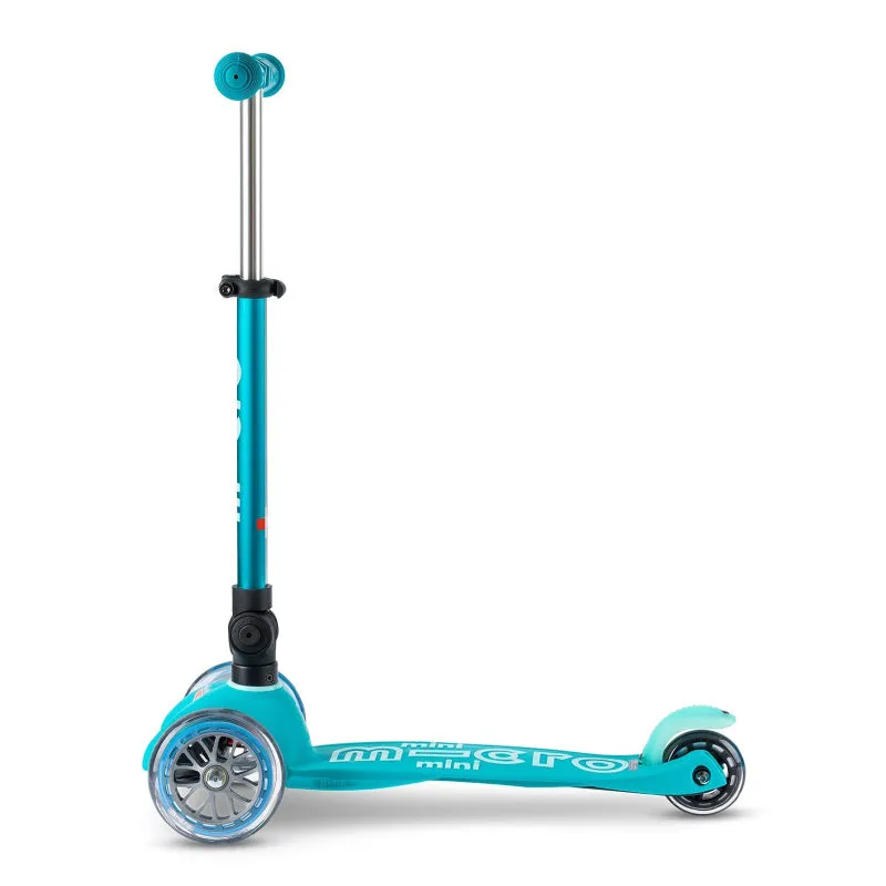 Mini Micro Deluxe Foldable Scooter - Aqua