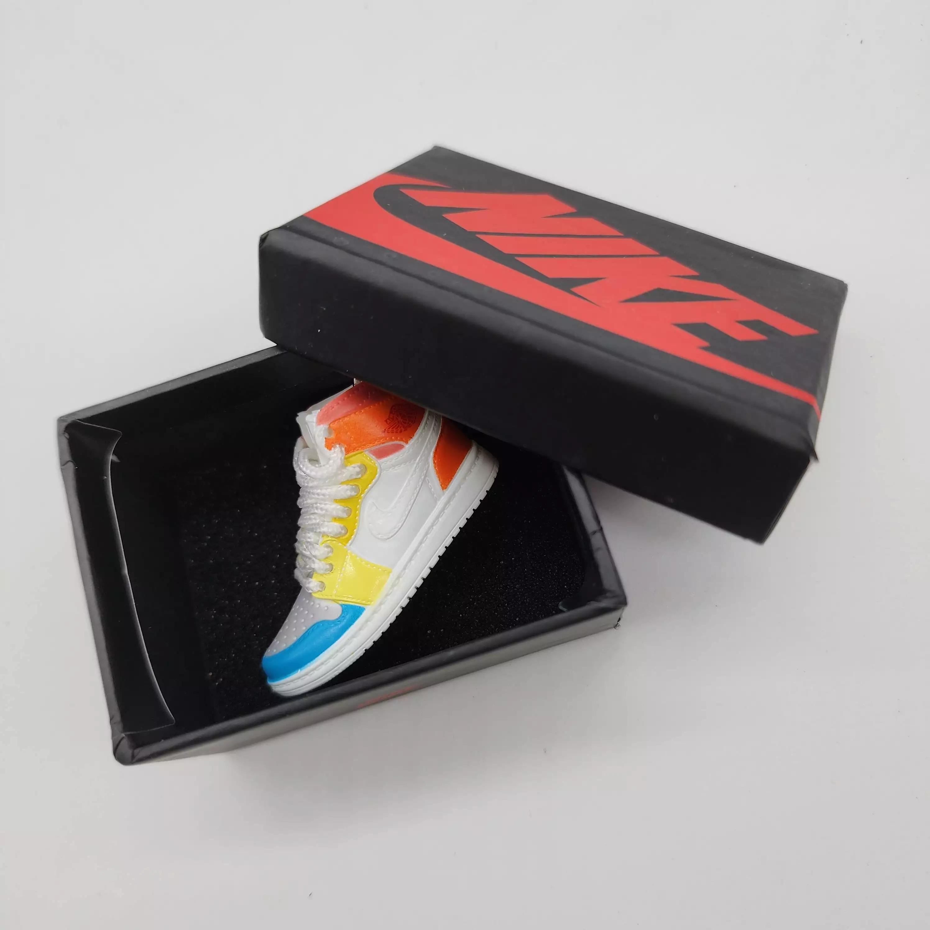 Mini Sneaker Keyring- AJ1 (Multi)