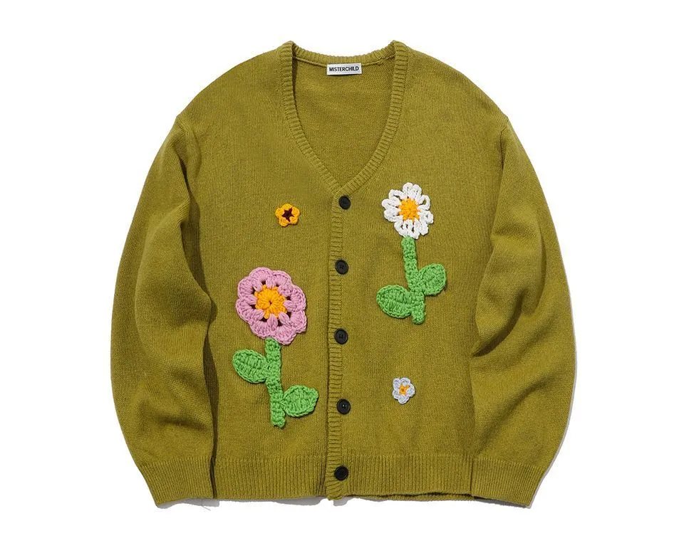 MISTER CHILD  |Flower Patterns Casual Style Unisex Street Style