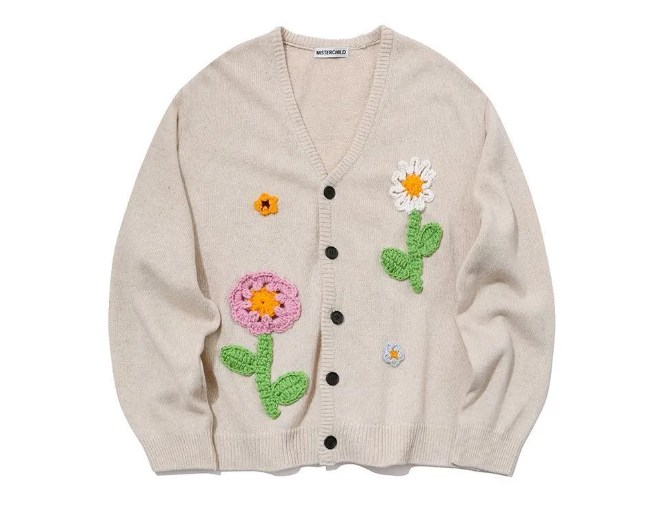 MISTER CHILD  |Flower Patterns Casual Style Unisex Street Style