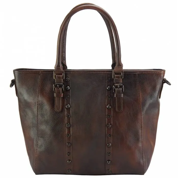 Modern Angles ANY OCCASSION Leather Tote