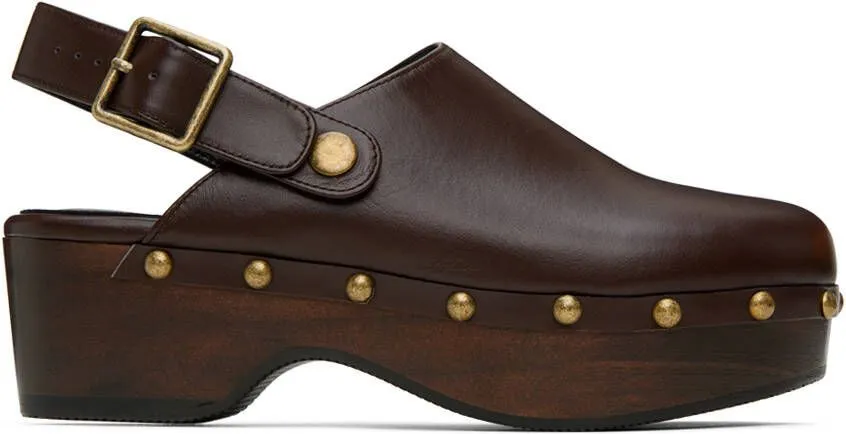 NEUTE Brown Valentina Clogs