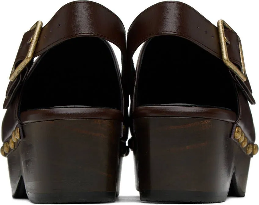 NEUTE Brown Valentina Clogs