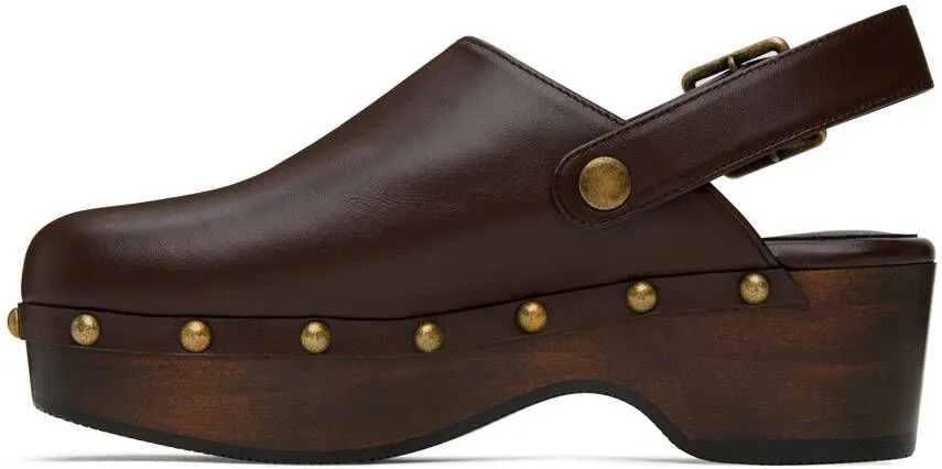 NEUTE Brown Valentina Clogs