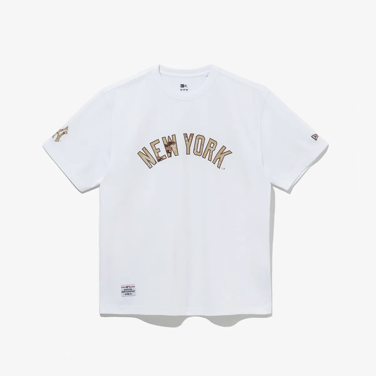 New Era  |Unisex Street Style Short Sleeves Oversized Logo T-Shirts