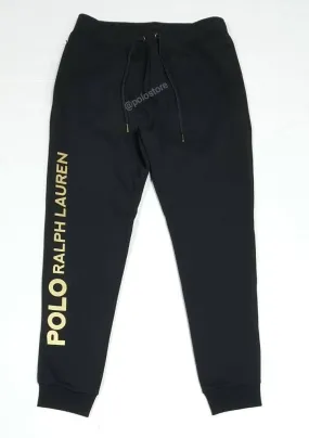 Nwt Polo Ralph Lauren Black Big Pony Joggers