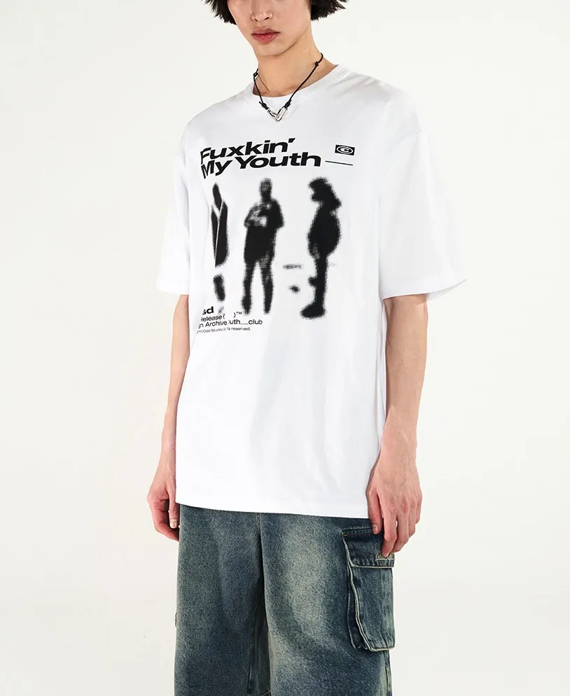 Odd Studio  |Unisex U-Neck Cotton Oversized T-Shirts