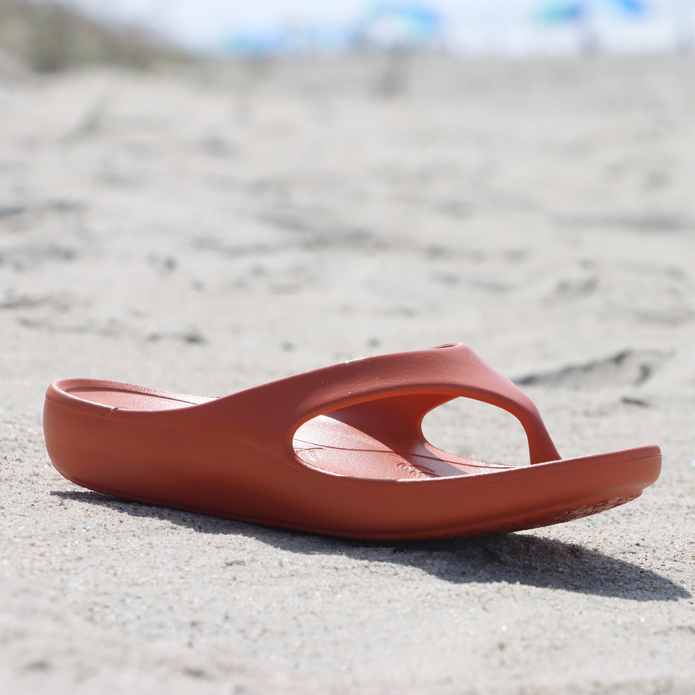 Ode Tangerine Gloss Sandal