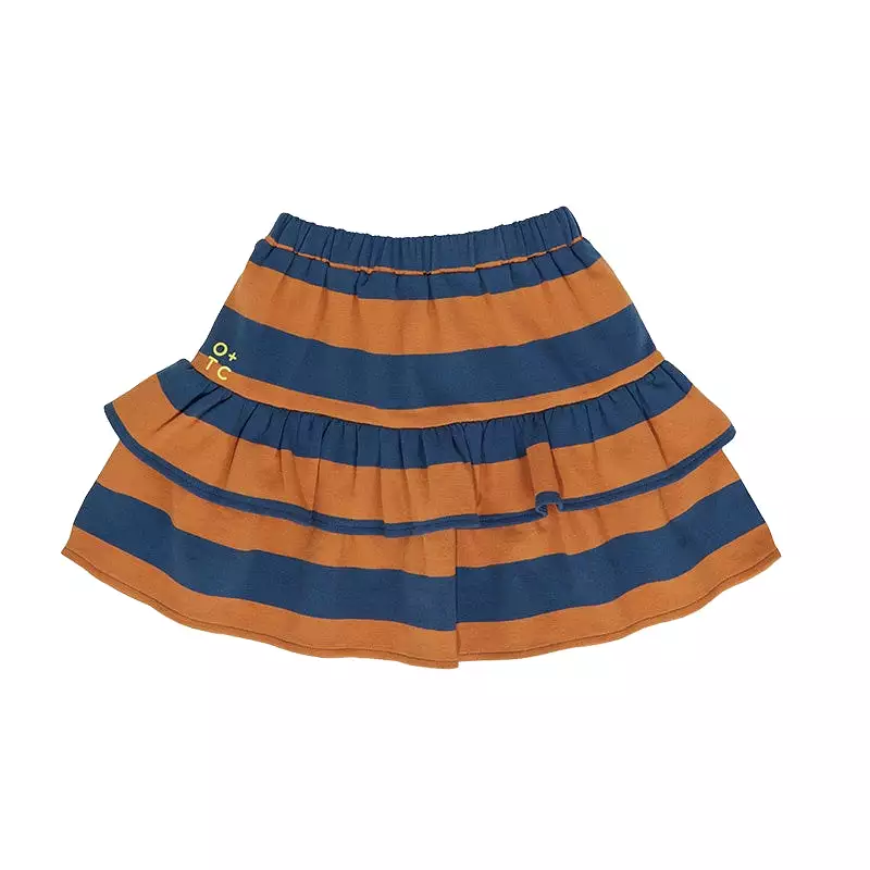 Olive And The Captain Abby Skirt - Rugby Stripe