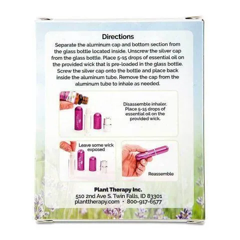 Plant Therapy Aromatherapy Inhalers 3-Pack