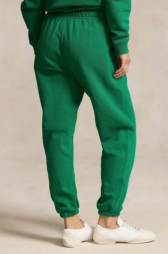 Polo Ralph Lauren joggers green color smooth