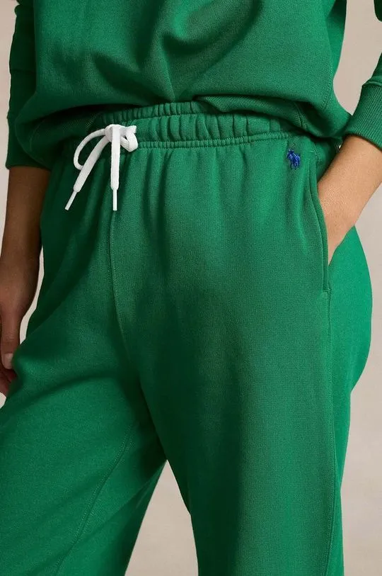 Polo Ralph Lauren joggers green color smooth