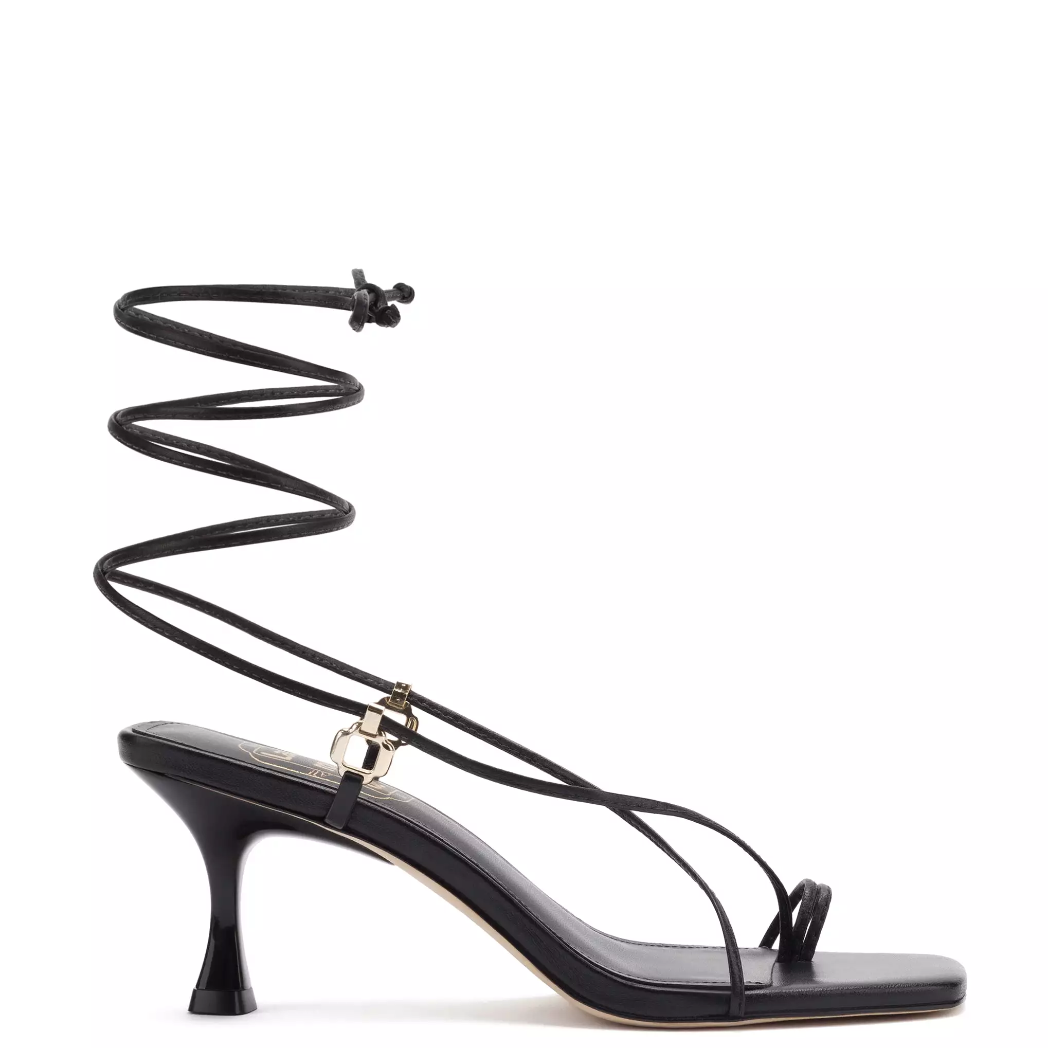 Portofino Sandal In Black Leather