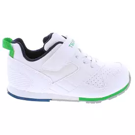 Racer Kid's Athletic Sneaker - White/Green