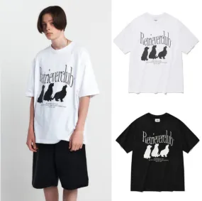 Retriever Club  |Unisex Short Sleeves Oversized T-Shirts