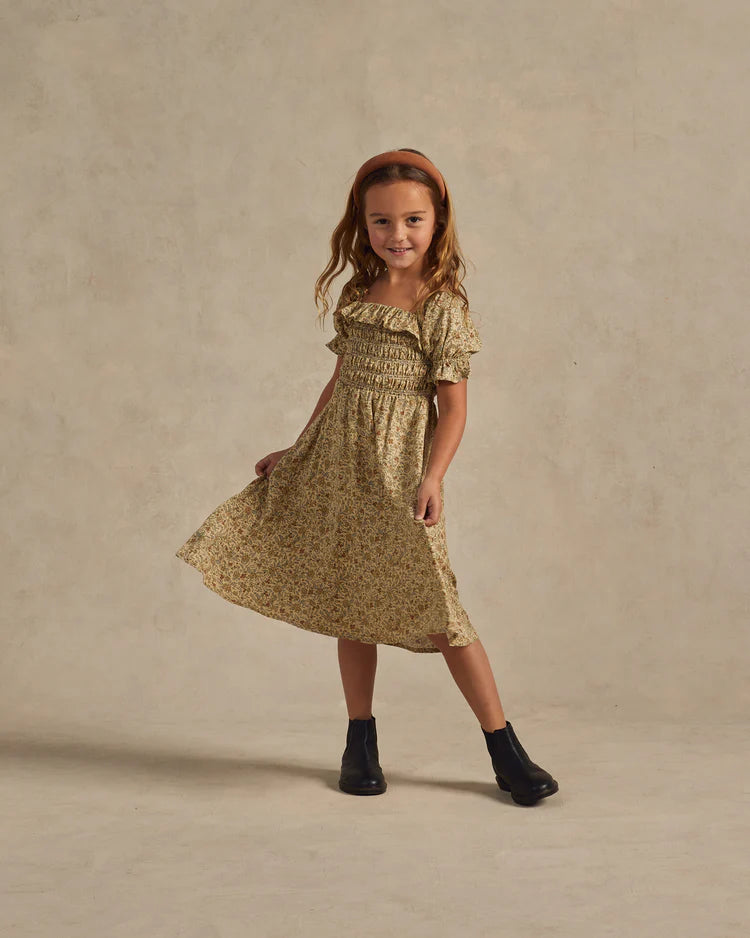 Rylee & Cru - Birdie Dress Golden Garden