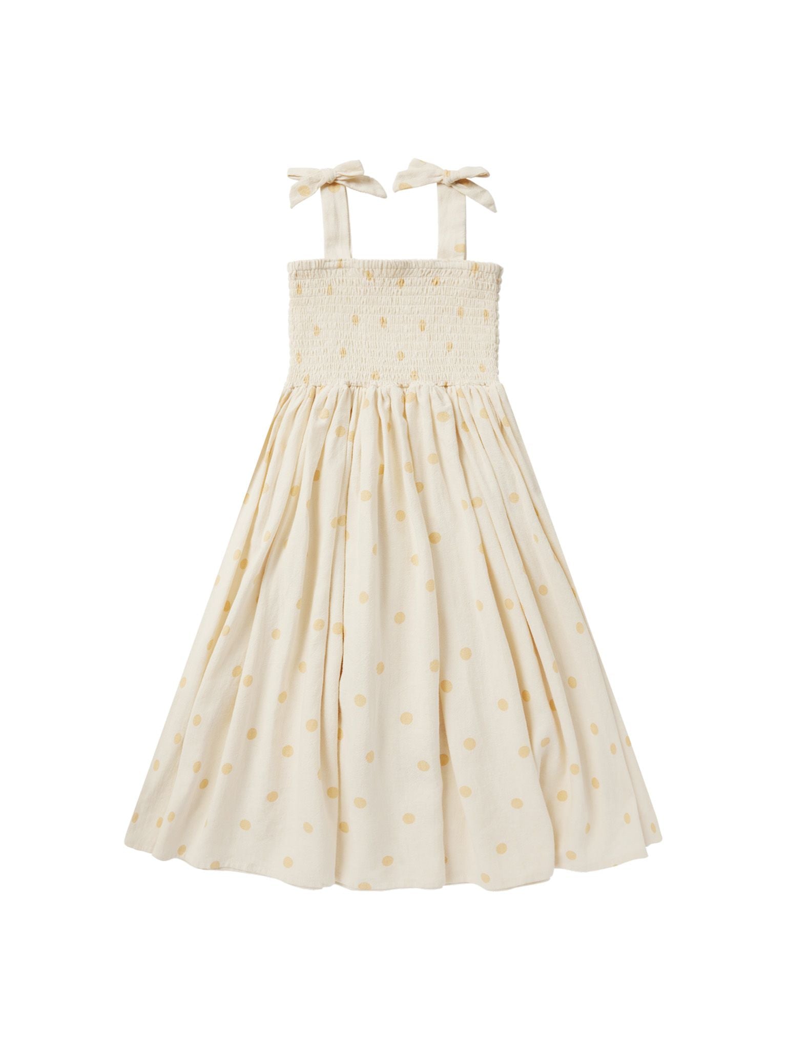 Rylee & Cru - Yellow Polka Dot Ivy Dress