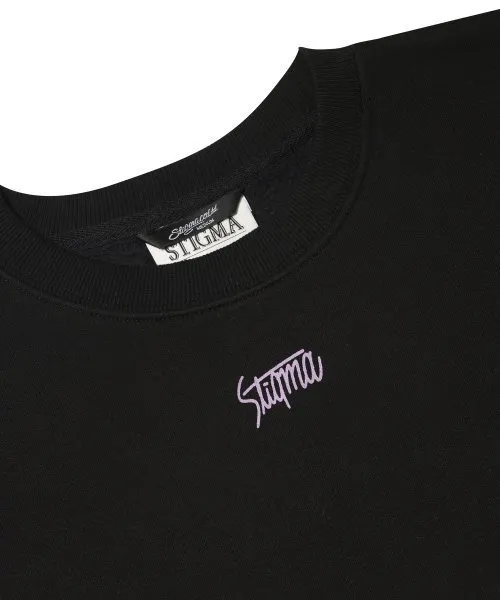 STIGMA  |[ STIGMA ]★TITLE OVERSIZED CREWNECK