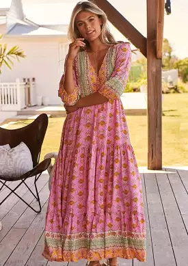 Tessa Maxi Dress - Blushing Meadow Collection