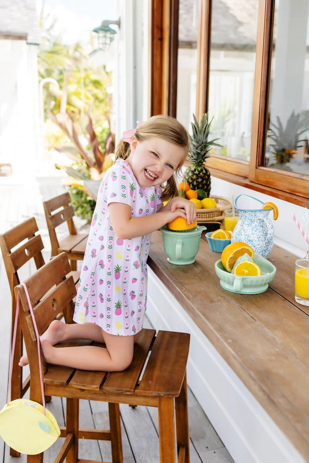 The Beaufort Bonnet Company - Fruit Punch & Petals Polly Play Dress