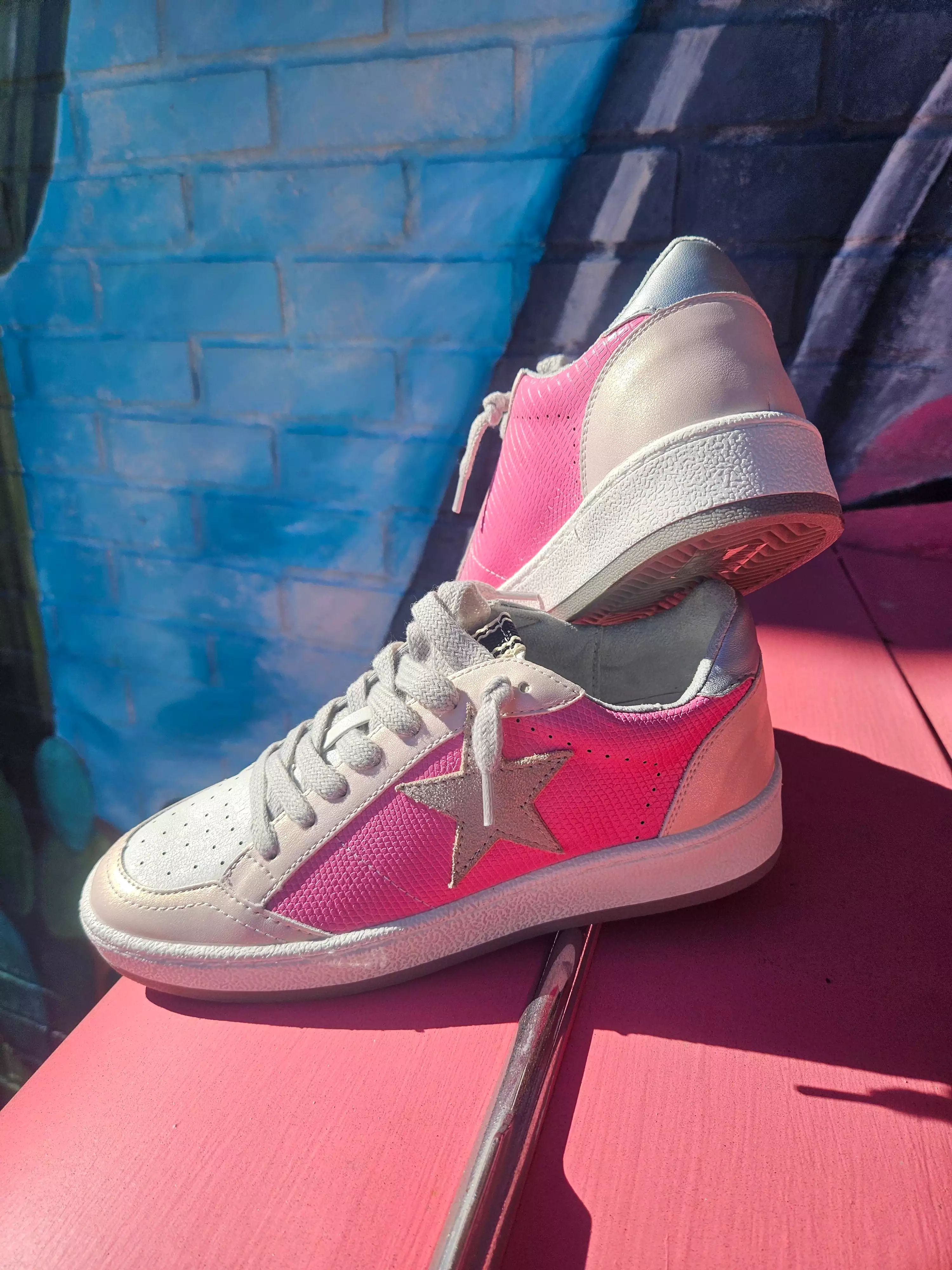 The Pink Liz Sneaker