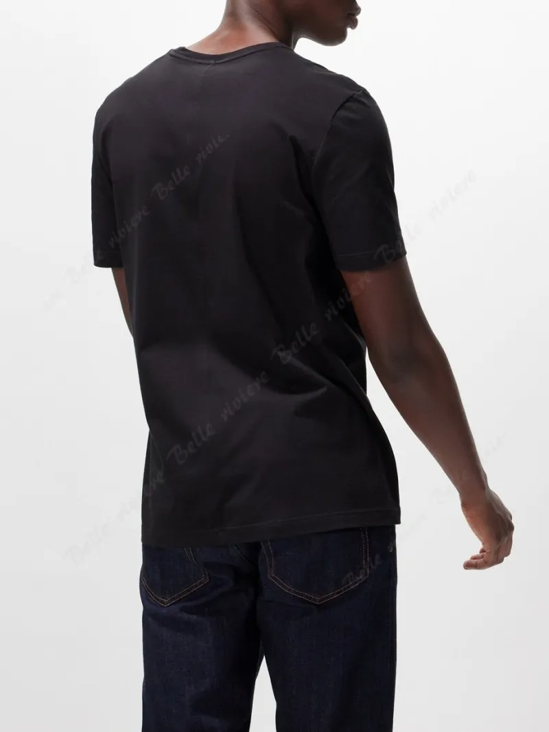 The Row  |Crew Neck Unisex Street Style Plain Cotton Short Sleeves