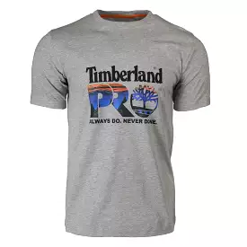 Timberland PRO Men's Short-Sleeve Cotton Core Graphic Work T-Shirt - Grey