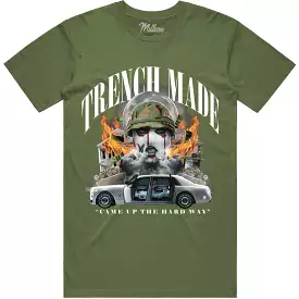 TRENCH MADE : Olive Sneaker Tees Shirt