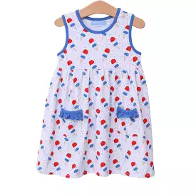 Trotter Street Kids - Patriotic Ice Cream Dress