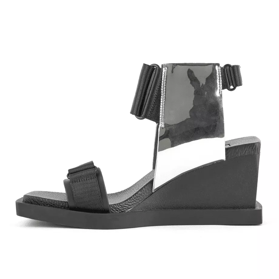 United Nude Ko Mid - Black Mirror Silver